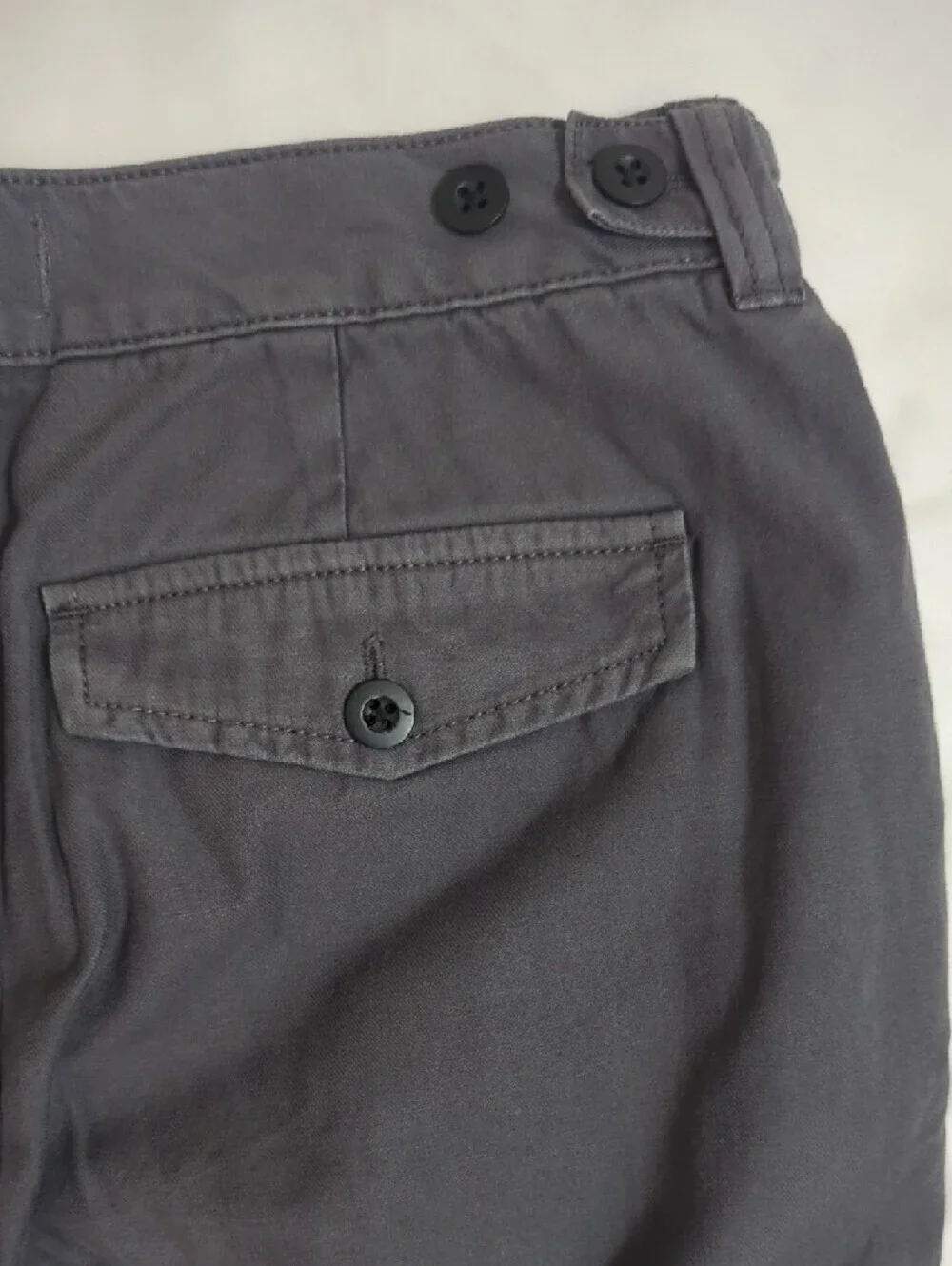 Madewell Relaxed Cargo Pants, Color Dark Gray Size 25